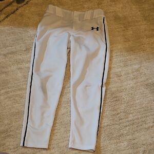 Under Armour White Athletic Pants